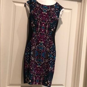 Beautiful colorful dress BLACK Saks Fifth Avenue